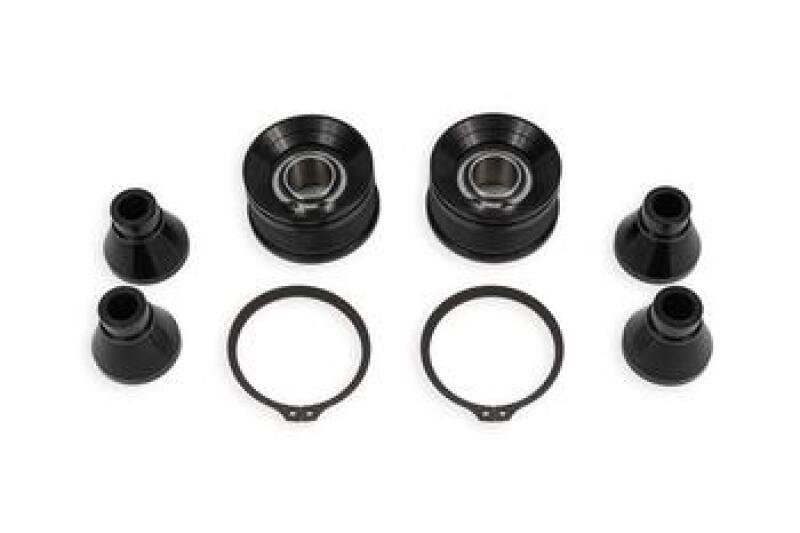 Ford Mustang Bushing Kit - Front - BMR Suspension - Radius Rod Bearing Kit - Black-anodized - `24-`27